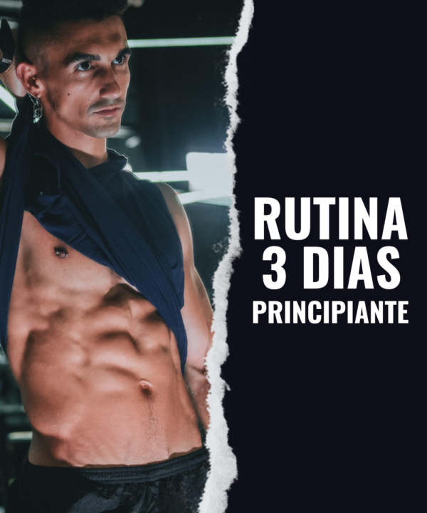 Rutina 3 días principiante